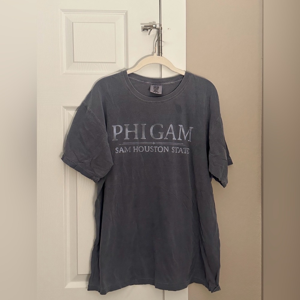 Phi Gam Sam Houston State Blue T-Shirt